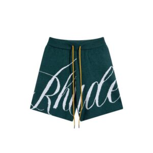 Rhude Knit Motif Shorts
